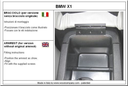 Armlehne/Mittelarmlehne BMW X1 (E84) (2009-2015) Premium