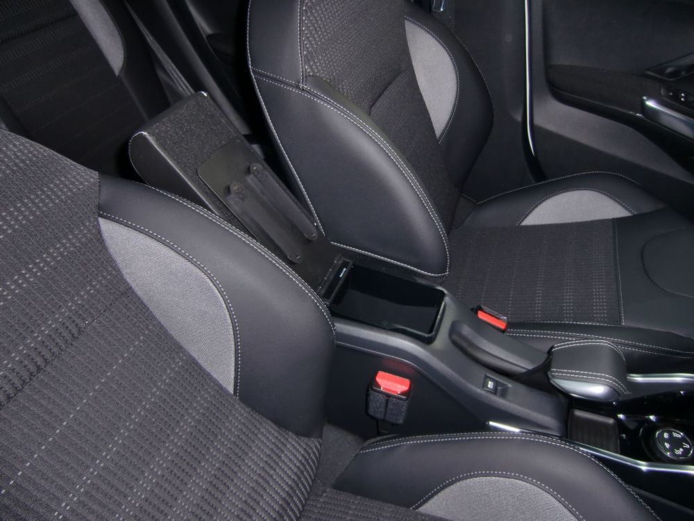 PEUGEOT 208 MITTELARMLEHNE GRAU TEXTIL KFZ PKW ARMLEHNE ab Bj