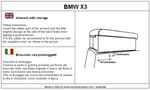 Armlehne Mittelarmlehne BMW  X3  2004-2010