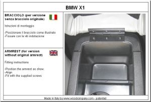 Armlehne Mittelarmlehne BMW X1